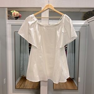 Halston Heritage Off The Shoulder Blouse